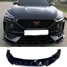 Hasakman Cupra Formentor Ön Lip Parlak Siyah Plastik Ön Ek Karlık Karlık+Bodykit+Ek