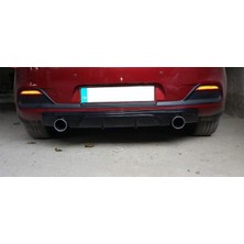 Hasakman Kia Ceed Difüzör Parlak Siyah Plastik 2012 2013 2014 2015 Arka-Difizör-Bodykit-Ek-Karlık