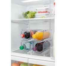 Vivenda 4 Parça Buzdolabı Şişe Düzenleyici Seti – Buzdolabı Içi Şişe Organizer