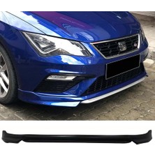 Hasakman Seat Leon Mk3.5 Fr Abt Ön Ek Karlık Abs Plastik Mat Siyah 2017 2018 2019 2020 Makyajlı Kasa Karlık+Bodykit+Ek