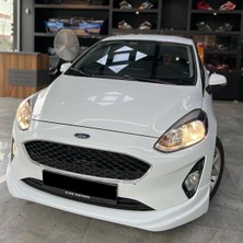 Hasakman Ford Fiesta Mk7 Ön Ek Karlık Plastik Mat Siyah 2018+ Karlık+Bodykit+Ek