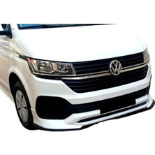 Hasakman Vw Transporter T6.5 Ön Ek Karlık Abs Plastik Mat Siyah Karlık+Bodykit+Ek