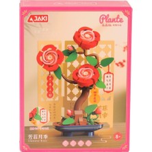 Sinerjim DK001 JAKİ GÜL MODELİ 262 PARÇA BLOCK OYUNCAK