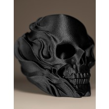 Linova Tasarım Kafatası Heykel Biblo Dekoratif Obje