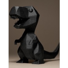 Linova T-Rex Heykel Biblo Dekoratif Obje