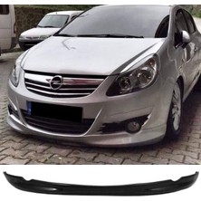 Hasakman Opel Corsa D Ön Ek Karlık Abs Plastik Mat Siyah 2006 2007 2008 2009 2010 2011 Makyajsız Kasa Karlık+Bodykit+Ek