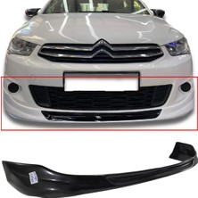 Hasakman Citroen C Elysee Ön Ek Karlık Plastik Mat Siyah 2013 2014 2015 2016 2017 Makyajsız Kasa Karlık+Bodykit+Ek