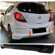 Hasakman Opel Corsa D Arka Ek Difüzör Siyah Plastik 2006-2014 Arka-Difizör-Bodykit-Ek-Karlık