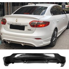 Hasakman Renault Fluence Gt Arka Ek Difüzör Siyah Plastik 2009-2016 Arka-Difizör-Bodykit-Ek-Karlık