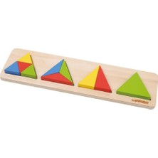 1018-SKC Chiva, Parça Bütün Üçgen - Ahşap