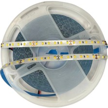 Powerr Led Aydınlatma 24 Volt 8 mm 2835 Smd 3000K Günışığı Iç Mekan 120 Ledli 10 Metre Şerit LED