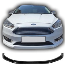 Hasakman Ford Focus 3.5 Ön Ek Karlık Plastik Mat Siyah 2015 2016 2017 2018 Makyajlı Kasa Karlık+Bodykit+Ek