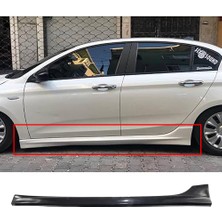 Hasakman Fiat Egea Düz Yan Marşpiyel Seti Plastik 2 Adet Mat Siyah 2015 2015 2017 2018 2019 2020 2021 Karlık+Ek+Bodykit