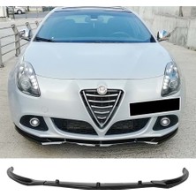 Hasakman Alfa Romeo Guiletta Ön Lip Parlak Siyah Plastik Ön Ek Karlık 2010+ Karlık+Bodykit+Ek
