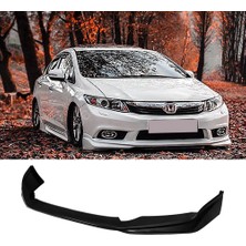 Hasakman Honda Civic Fb7 Modulo Ön Ek Karlık Plastik Mat Siyah 2012 2013 2014 2015 2016 Karlık+Bodykit+Ek