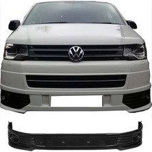 Hasakman Vw Transporter T5 Sisli Ön Ek Karlık Abs Plastik Mat Siyah Makyajlı Kasa 2010-2016 Karlık+Bodykit+Ek