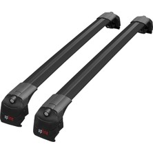 Acpar A3 (8pa) Sportback 2004-2012 Arası ile Uyumlu Ace-2 Ara Atkı Tavan Barı Siyah 2 Adet