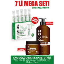 Motto Plus Professional 7'li Mega Set Dökülme Önleyici ve Saç Oluşumunu Destekleyen Şok Bakım Seti