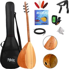 Yonka B-143K Kısa Sap Dut Ağacı Gövde Kaliteli Gürgen Sap Saz Bağlama Seti