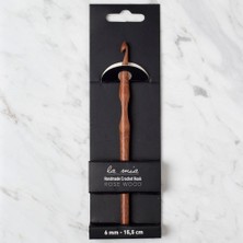 BT Teknik La Mia Rosewood 6 mm 15.5 cm Ahşap Yün Tığ