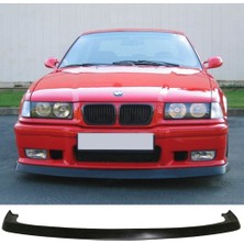 Hasakman Bmw E36 M3 Ön Lip Parlak Siyah Plastik Ön Ek Karlık 1991 1992 1993 1994 1995 1996 1997 1998 Karlık+Bodykit+Ek