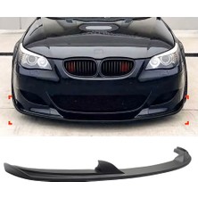 Hasakman Bmw E60 M5 Ön Lip Parlak Siyah Plastik Ön Ek Karlık 2003 2004 2005 2006 2007 2008 2009 2010 Karlık+Bodykit+Ek