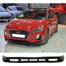 Hasakman Hyundai I30 Makyajlı Ön Ek Karlık Abs Plastik Mat Siyah 2017 ve Üzeri Karlık+Bodykit+Ek