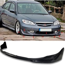 Hasakman Honda Civic Vtec 2 S2000 Ön Ek Karlık Plastik Mat Siyah 2004 2005 2006 Mat Siyah Plastik Karlık+Bodykit+Ek