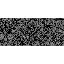 Wishora Store Gaming Mouse Pad Xxl Büyük Oyuncu Speed Siyah Topo (90X40 Cm, 3mm Kalınlık)