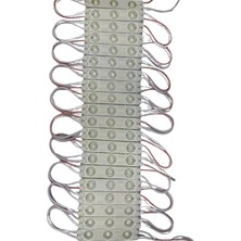 Powerr Led Aydınlatma 12 Volt 1.2 Watt 3 Lensli Beyaz 2835 Smd LED Modül IP65 20 Adet Modül