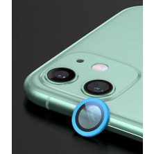 Alpsa Teknoloji iPhone 12 Mini Uyumlu Alps Cl-02 Kamera Lens Koruyucu-Mavi