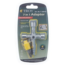 Wishora Store T 24014 Universal Kabin Anahtarı, Metrik, 14 x 10 x 1 cm