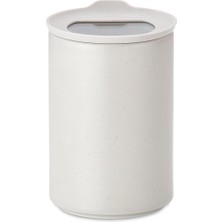 Wishora Store Fika One Seramik Saklama Kabı Buz Beyaz 650ML D-NEONE065-01