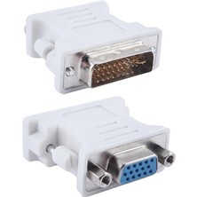 Wishora Store (24+5) To VGA Dönüştürücü Adaptör Monitör Kablo Ucu Çevirici