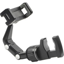 Wishora Store Gitar Kafası Için Telefon Tutacağı Mikrofon Standı Müzik Standı 360 Derece Dönebilen 10 Gitar Seçtikleri ile Akıllı Telefon Klipsi Silme Bezi