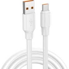Wishora Store BN90 Type-C Kablo 120W Süper Hızlı 6 Amper Ultra Kalın Şarj Data Kablosu