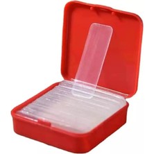 Wishora Store Çift Taraflı Şeffaf Bant Şeffaf Bant 60 Parça Kutulu Montaj Bandı Tekrar Kullanılabilir Çift Taraflı Bant (1,5 x 4,5cm)