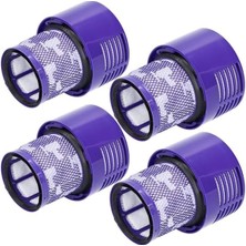 Wishora Store Bags | Dyson V10 SV12 Cyclone, Absolute Extra, Animal, Total Clean, Modellere Uyumlu Hepa Filtre - 4'lü Set