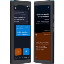 Wishora Store Dil Tercüman Cihazı, Yüz Yüze Çift Yönlü Eşzamanlı Çeviri, 60 Dil ve 18 Çevrimdışı Paket, 2 Yıllık Global Veri, Seyahat, Öğrenme, Iş Için Anında Sesli Tercüman