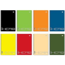 Wishora Store Spiralli Okul Defteri 8’li Set – 4 Çizgili + 4 Kareli – 72 Yaprak (144 Sayfa)