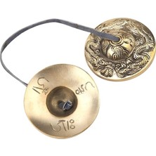 Wishora Store Yunxwd Tibet Meditasyon Çanı - El Işi Tibet Meditasyon Çanı Budist Vurmalı Enstrüman Anılar ve Şanslar Için Sağlam Kayışlı (Ssangyong)