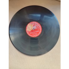 Plakperest Kadri Şençalar - Saba Ut Taksimi / Hicaz Ut Taksimi - 78 Devir Taş Plak