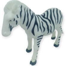 Senson Hayvan Figürleri - Vahşi Hayvanlar 9 cm - Zebra (Lisinya)