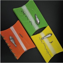 Wishora Store ve Dip Hazır Olta Set (3 Ad) Mantara Sarılı Kurşunlu Kıyı Tekne Istavrit Mezgit Mırmır Takım