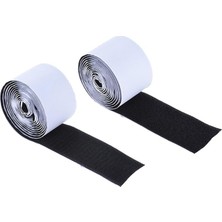 Wishora Store Sihirli Bant Pedalboard Pedal Montaj Bandı Bağlantı Elemanı Uzunluğu 2m Genişlik Gitar Pedal Panosu Için 5cm, 2'li Paket (1 Kanca + 1 Döngü)