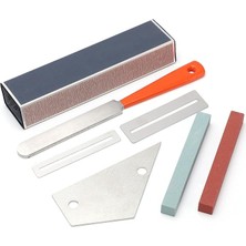 Wishora Store Gitar Fret Dosya Gitar Luthier Araç Kiti Gitar Onarım Aracı Profesyonel Onarım Gitar Temizleme Bakımı Temizleme Pilisleme Seviyelendirme