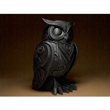 Linova Modern Baykuş Heykel Biblo Dekoratif Obje