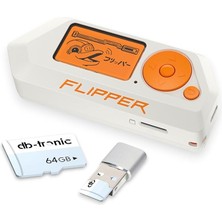 Wishora Store Zero Set | Flipper Zero | 64 GB Microsd Kart | Sd Kart Okuyucu Adaptörü