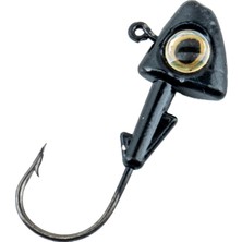 Savex Jighead - Zoka - Kurşunlu Olta Iğnesi - (Xh-A 07) - Siyah - 10 gr