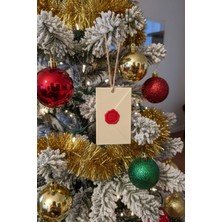 Cosmic Store Harry Potter Yazılı Hogwarts Mektup Tasarım Noel Yılbaşı Ağacı Süsü | Christmas Yeni Yıl Hediyesi